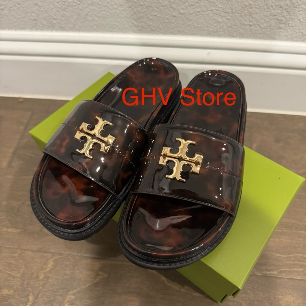 Tory Burch Everly Anatomic Lug Paris Nappa Slide 04